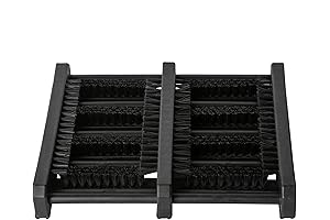 Jobsite Boot Scraper and Boot Brush: Kick Off Mud for Tidy Boot!