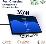 MESWAO Comprimé, 2025 Tablette Android grand écran avec IPS FHD Grand écran, 10000mAh Batterie longue durée, 8-Core Processeur, 6GB RAM 128GB ROM, WiFi, BT5.0, Cadre en métal de qualité supérieure (noir, 15.6) | 6GB RAM 128GB ROM, Hélio G99 - Octa-Core, 15W chargeur 12000mA