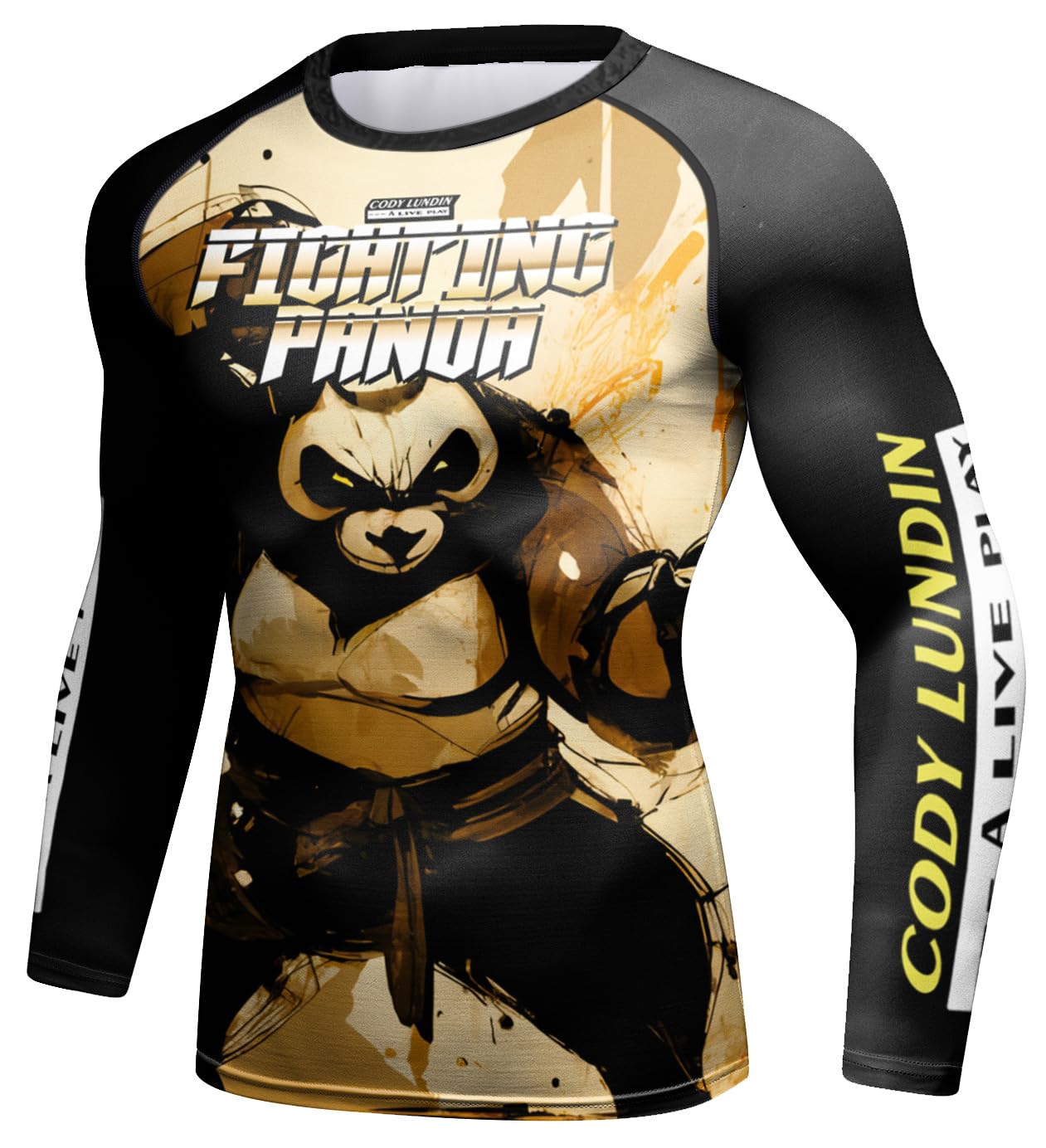 Red Plume Men’s Workout Compression Long Sleeve Shirts & Base Layer Pants Set Fitness Running Suits Sports Top & Bottom Sets