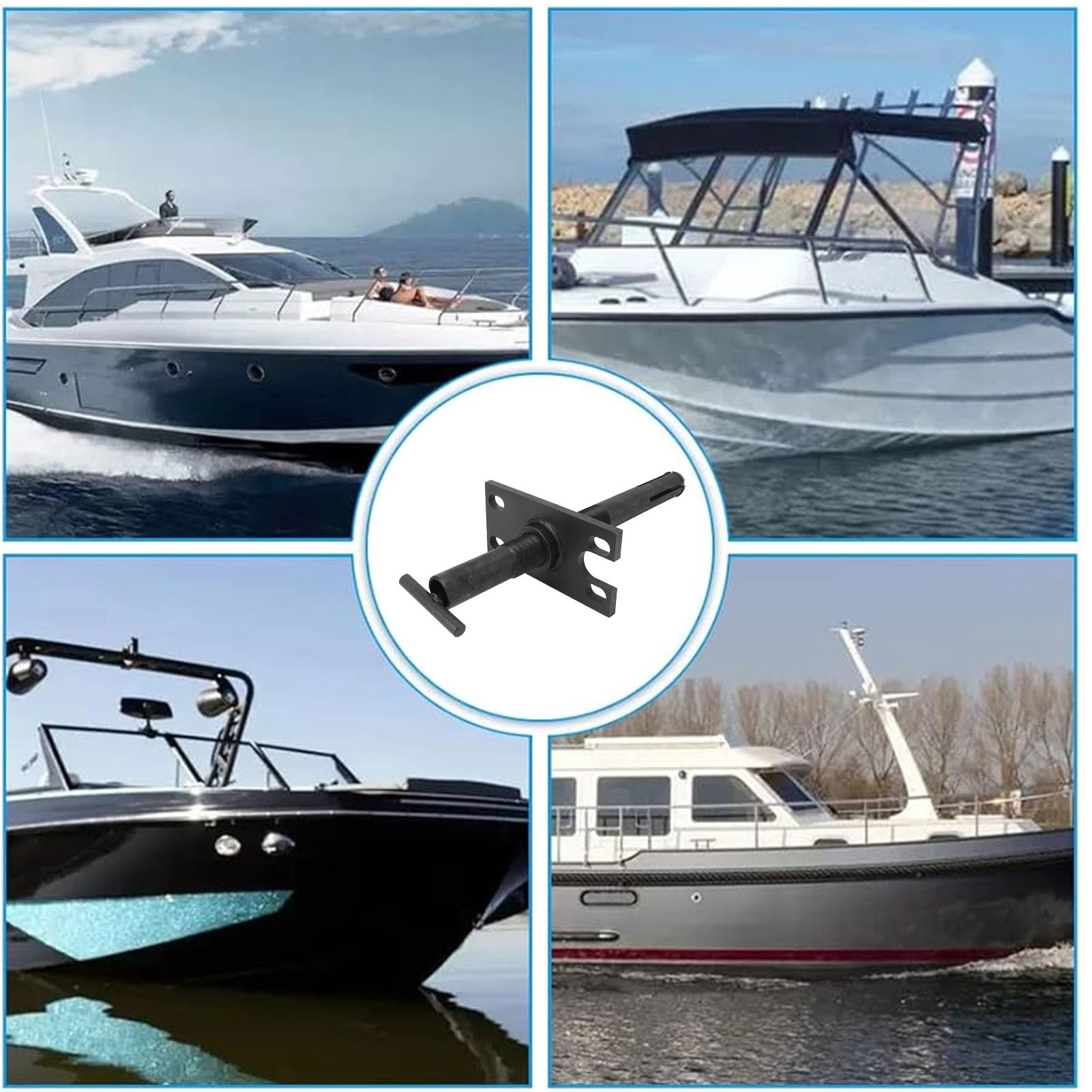 Ściągacz do łożysk Przegubu Cardana Wytrzymały, Metalowy Uniwersalny ściągacz do łożysk Przegubowych, Zamienny do Mercruiser Alpha