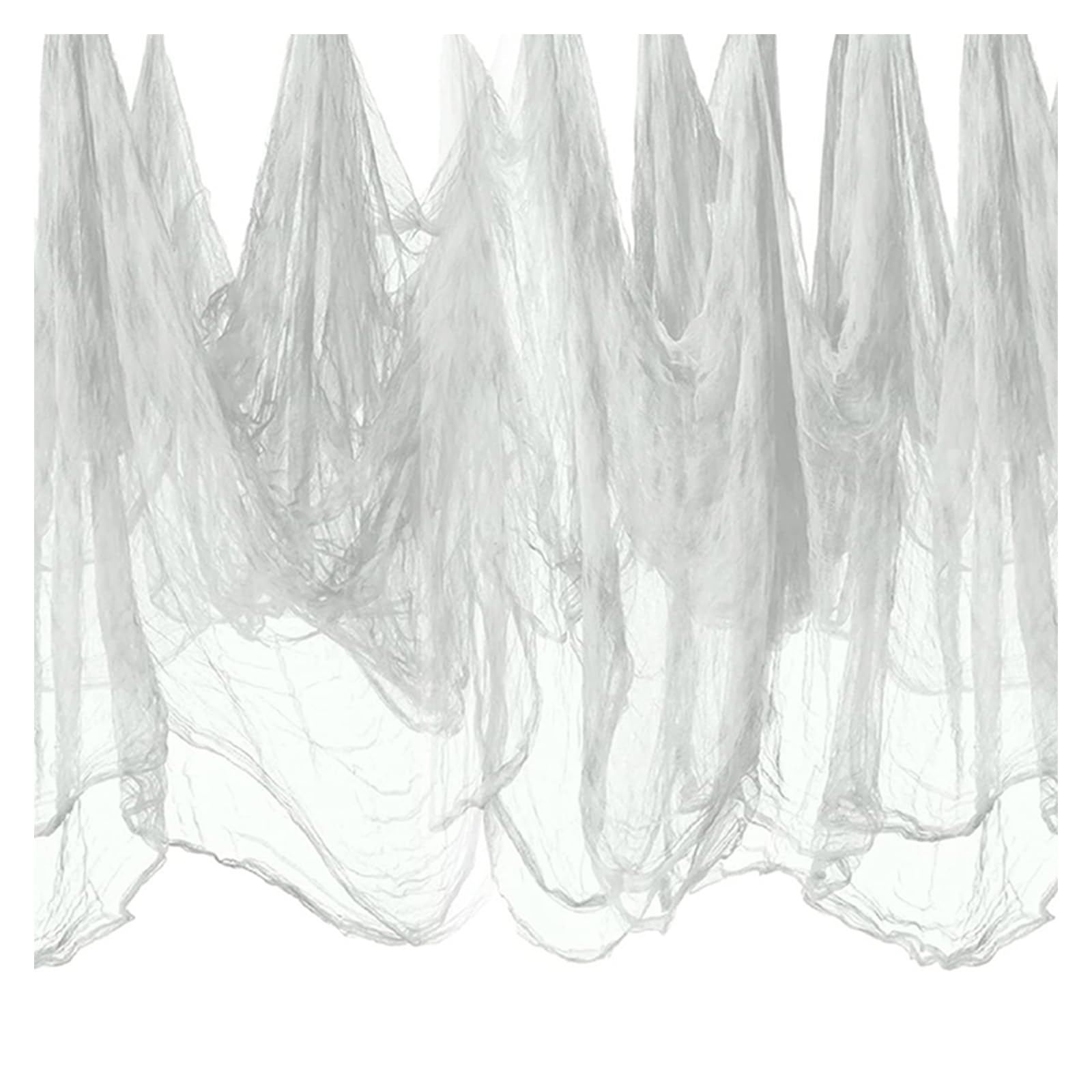 Jazuaiao Efficient Textured Gauze Cloth Halloween Decorations for House Projects and Horror Theme Parties User Friendly Halloween Party Decors