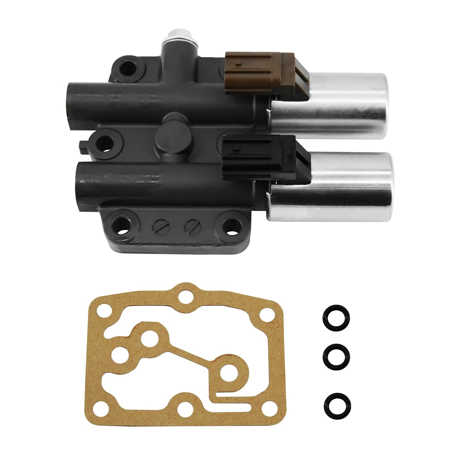 28250-RDK-014 Transmission Dual Linear Shift Solenoid with Gasket Compatible with Honda Acura Accord Odyssey Pilot Ridgeline