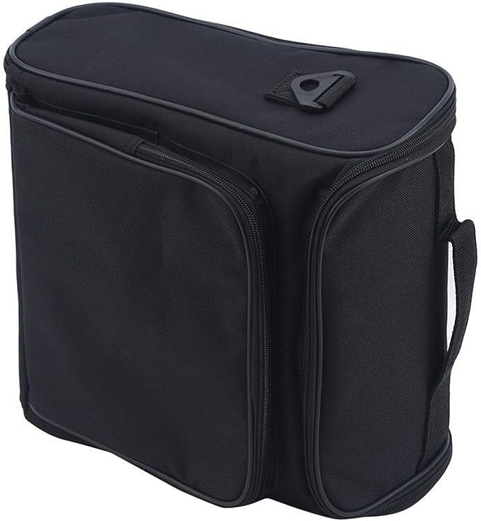 Funda ligera y portátil para proyector con bolsillos de almacenamiento de accesorios miniatura 5