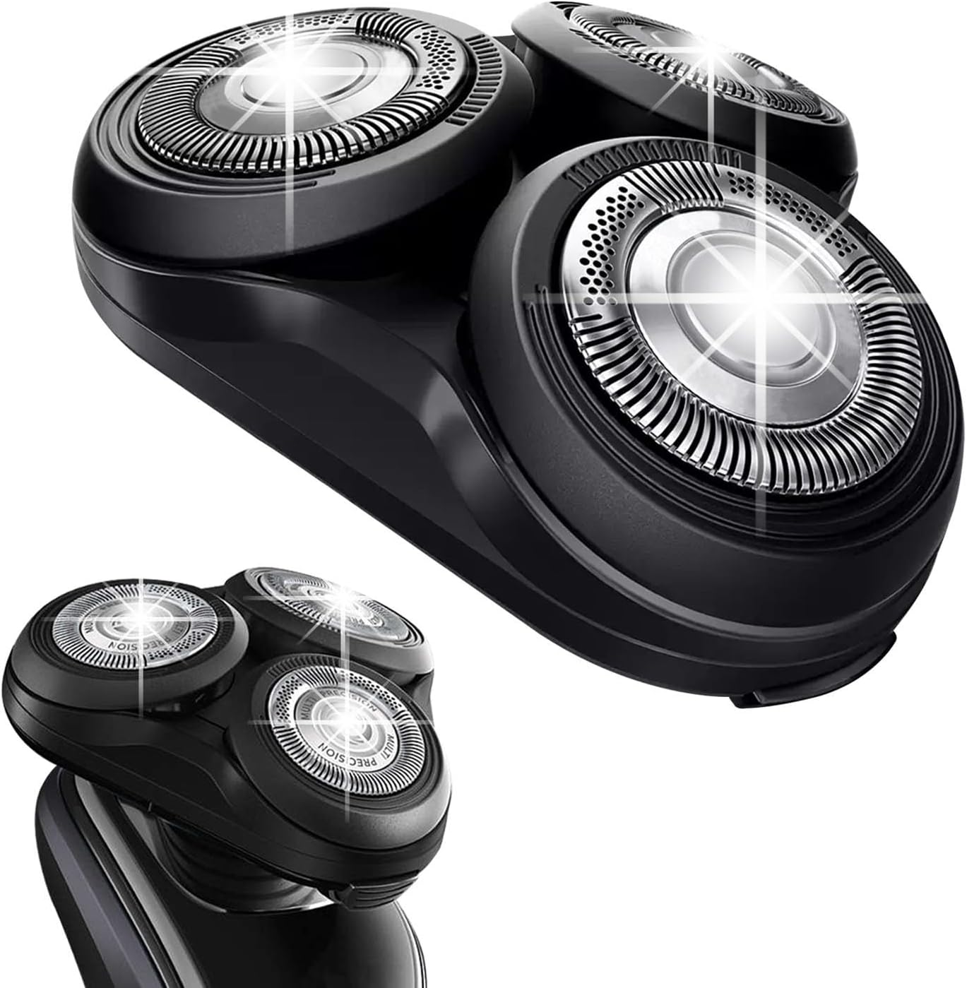 Wone Replacement Complete Head Assembly for Philips Norel*o Series 5000 Shavers