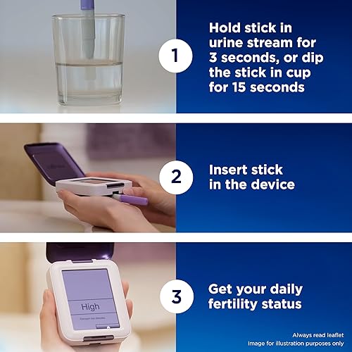 Vista 6 de Clearblue Monitor de Fertilidad, 1 monitor con pantalla táctil, 1 unidad