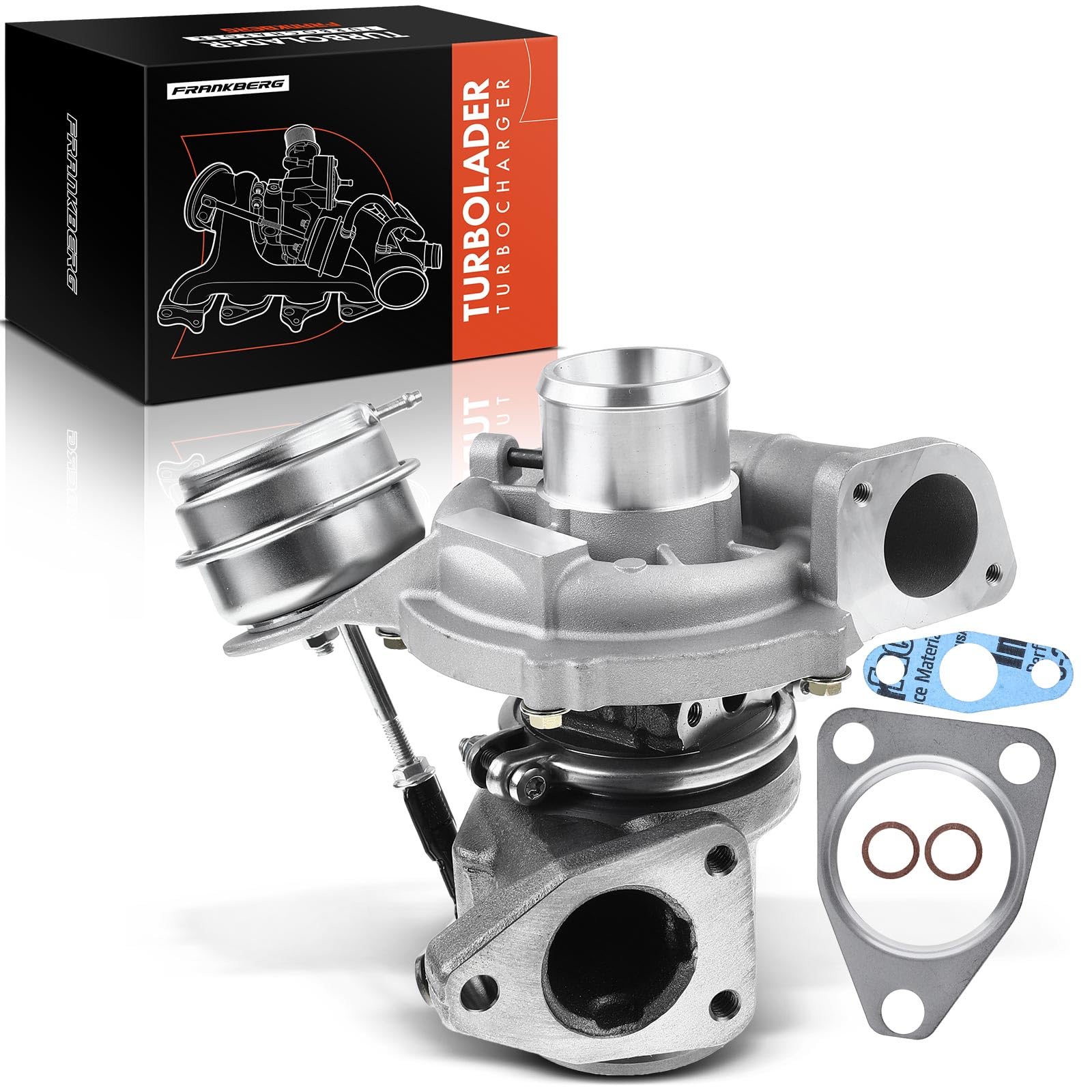 Frankberg Turbocompressore 55209152 | Compatibile con: Pianale/telaio Doblo 263, Giulietta 940, Linea 110 323, Doblo MPV 263, Bravo II 198, Doblo Cargo 263