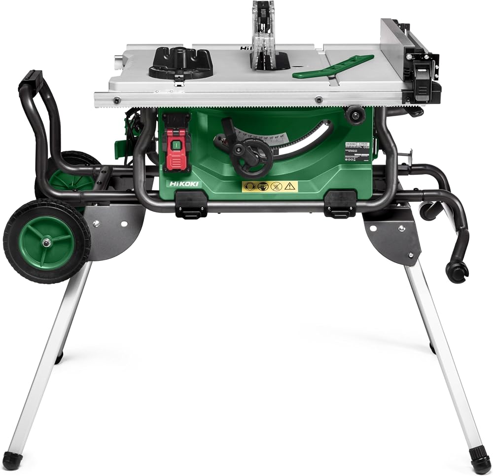 HiKOKI C10RJ Scie Circulaire de Table, 1500W, Lame 255mm, Frein Électrique