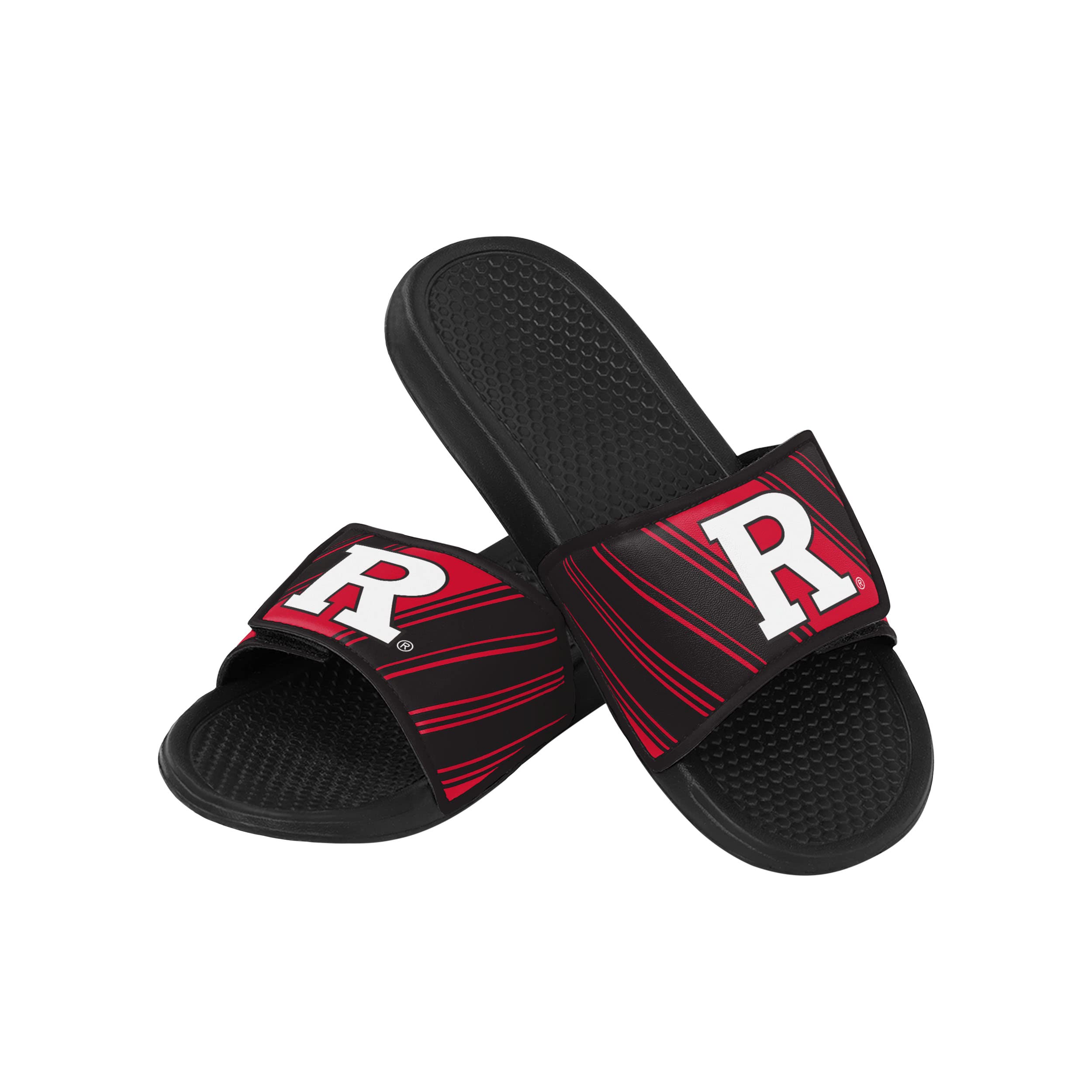 FOCO Rutgers Scarlet Knights NCAA Mens Legacy Sport Slide - L