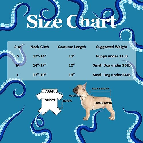 Miniatura 6 de Disfraz de pulpo de Halloween para perro, disfraz de fiesta de Halloween para mascotas, divertido sombrero de pulpo para gatos, cachorros, perros