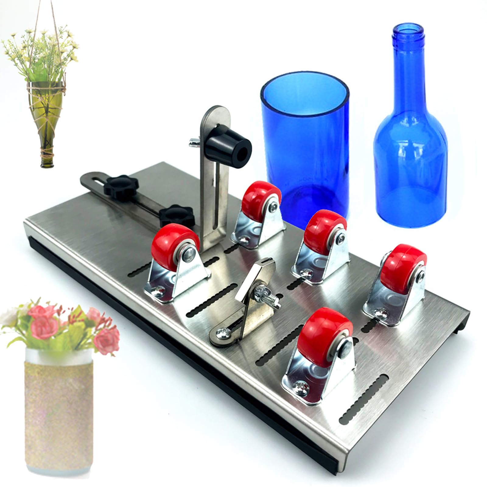 XCSCUK Glass Bottle Cutter, Bottle Cutter Glass Cutter Kit,for Wine Glass Bottle Cutter Tool To Cut Bottles Wine Beer Liquor Whiskey Champagne