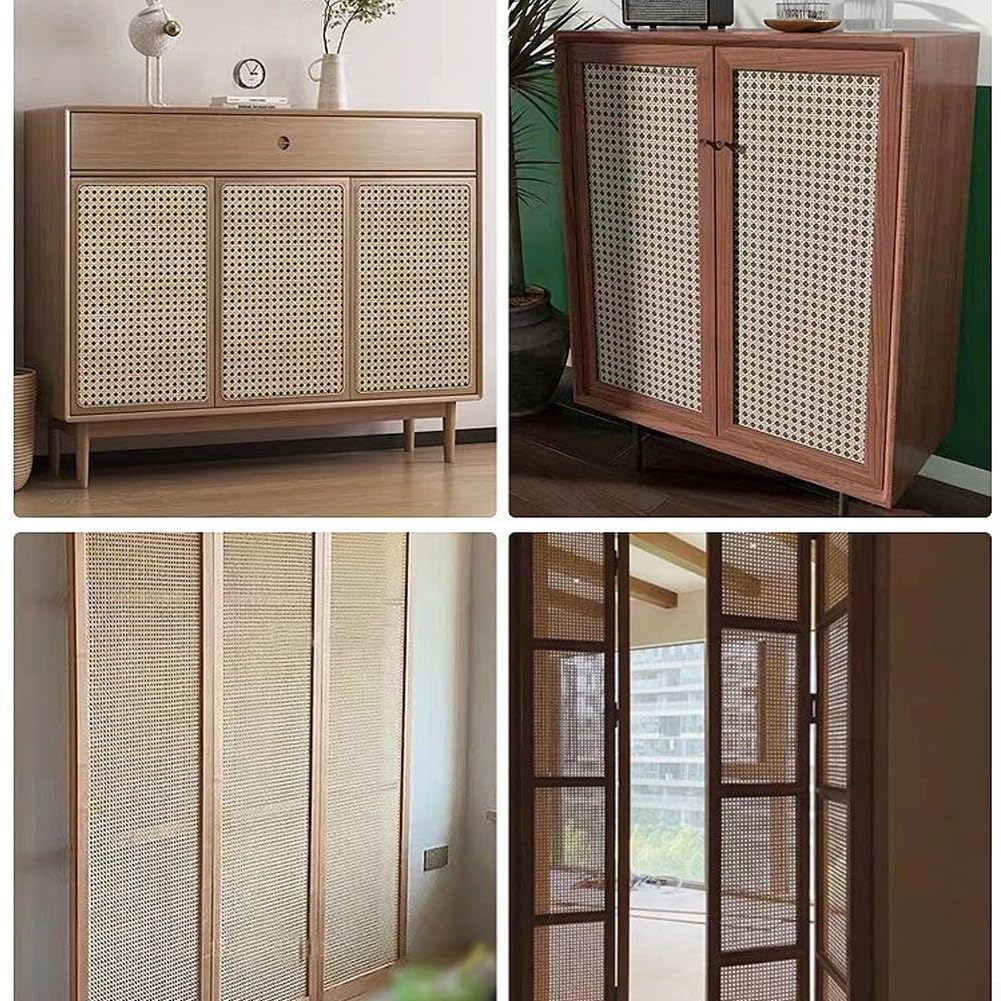 Fettuccia in rattan naturale per mobili e sedie, 35 x 200 cm, ecologico, versatile, materiale artigianale per arredamento casa e progetti fai da te