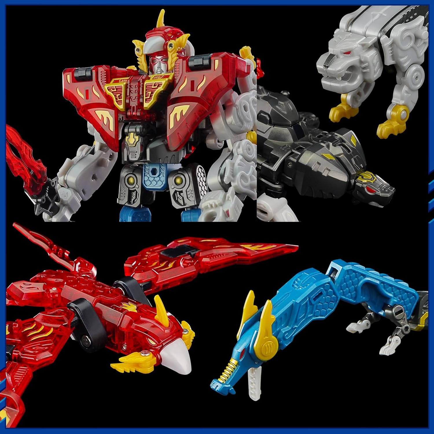 BEASTBOX INFINTYBOX 1/4 Sacred Power ROBO Deformation Toys Action Figure, Converting Toys in Mecha and Cube, Perfect Birthday Party Gift for Teens and Adults - Image 3