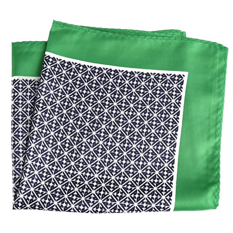 Serviette de poche de costume mouchoir carré motif carreaux