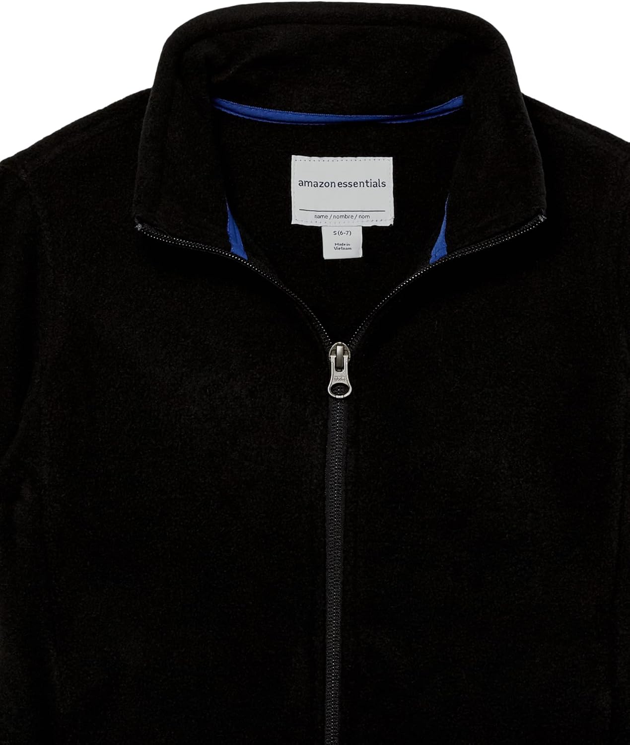 Amazon Essentials Boys and Toddlers' Polar Fleece Full-Zip Mock Jacket - Image 4