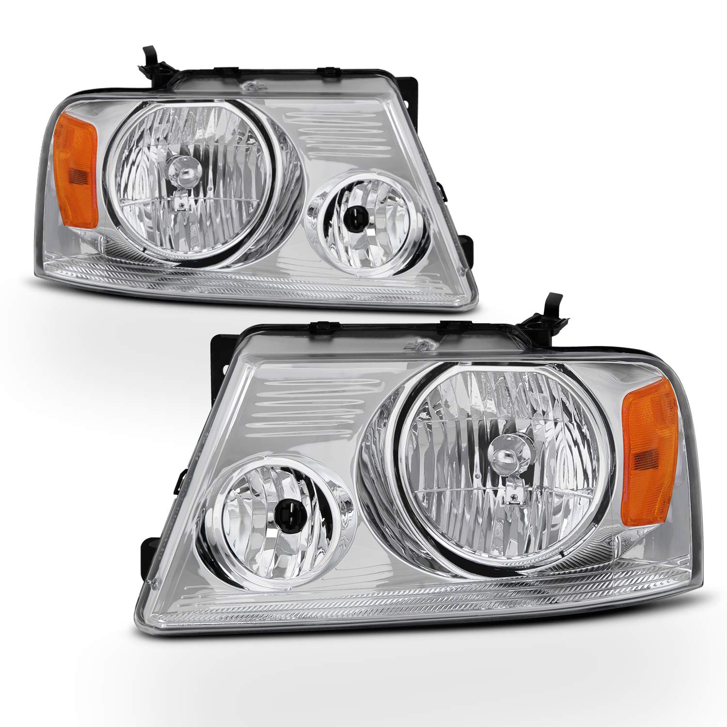 AKKON - For 04-08 Ford F150 Lincoln Mark LT OE Replacement Headlights Driver/Passenger Head Lamps Pair New