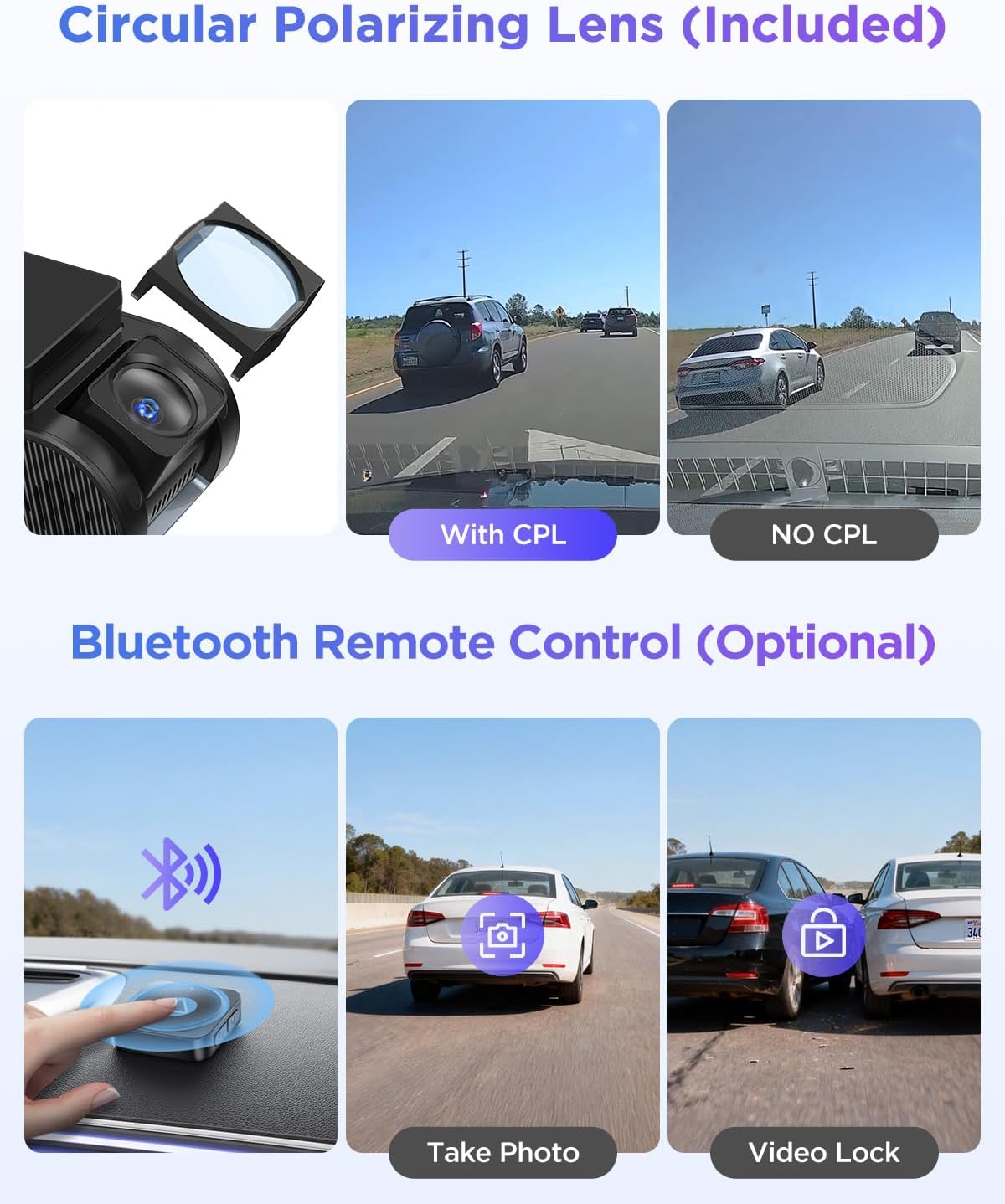 VIOFO A119M Pro 4K HDR MINI Dash Cam, STARVIS 2 IMX678 Sensor, Front Dash Camera for Cars, Wi-Fi 6, Quad-Mode GPS, Voice Control, Night Vision 2.0, 24H Parking Mode, Supercapacitor - Image 8