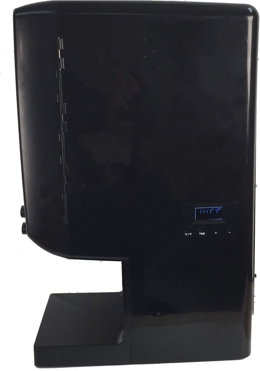צַד view of the Paragon Ay Caramba Nacho Cheese Warming Dispenser showing temperature display