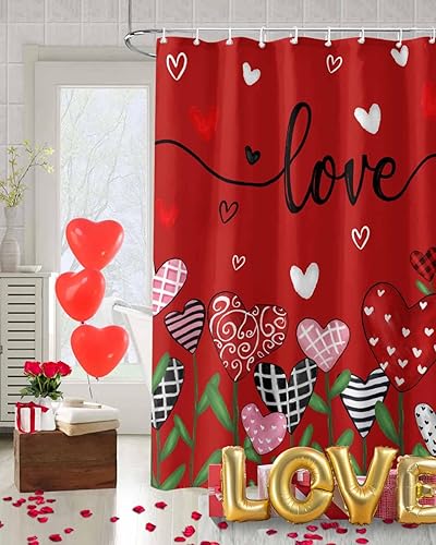 Miniatura 4 de Cortinas de ducha de otoño de Acción de Gracias para baño, cortina de ducha de tela de calabaza con ganchos, hojas de eucalipto blanco verde