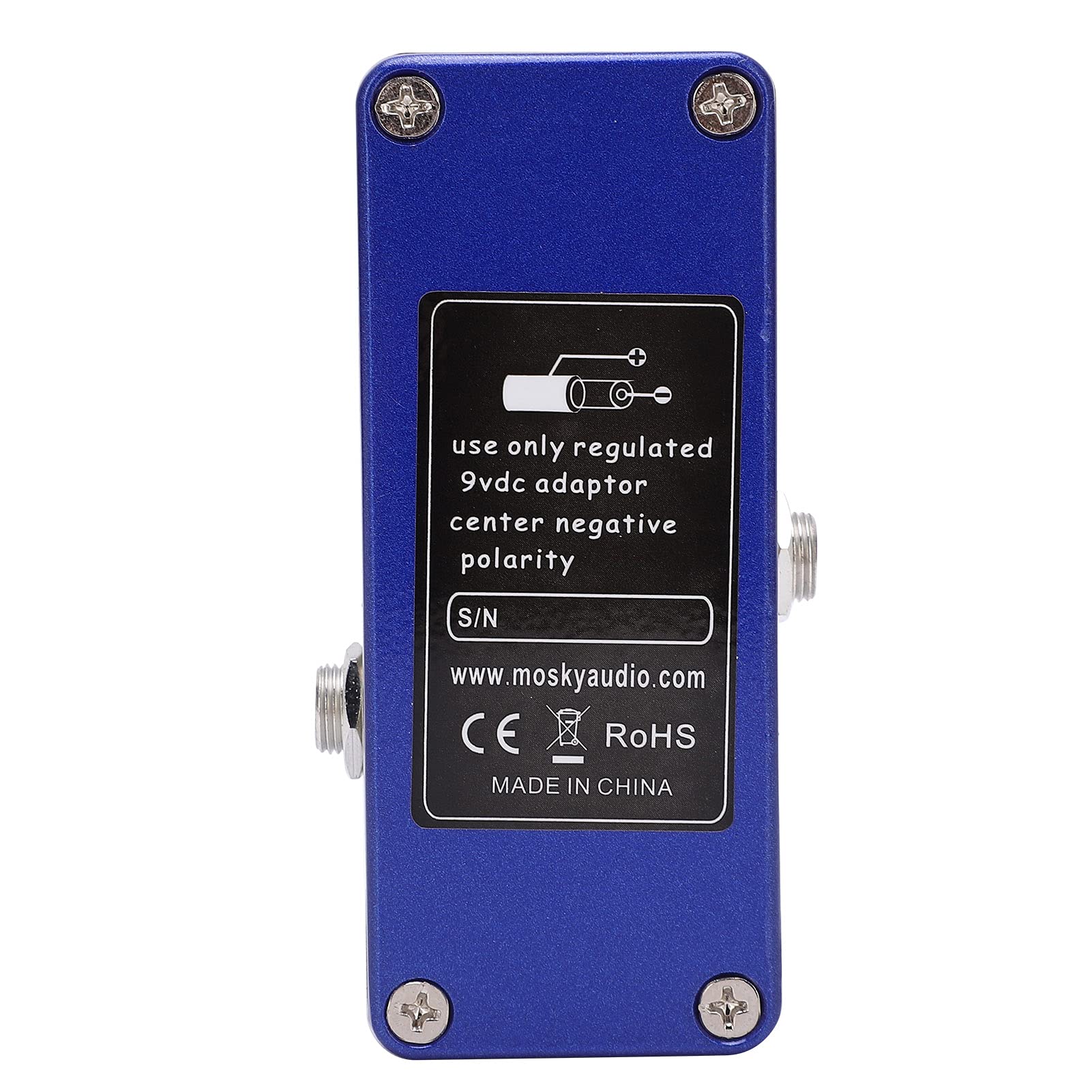Kompakt Blue Delay Guitar Effect Pedal mit Echtem Bypass - Geeignet für Professionelle Musiker