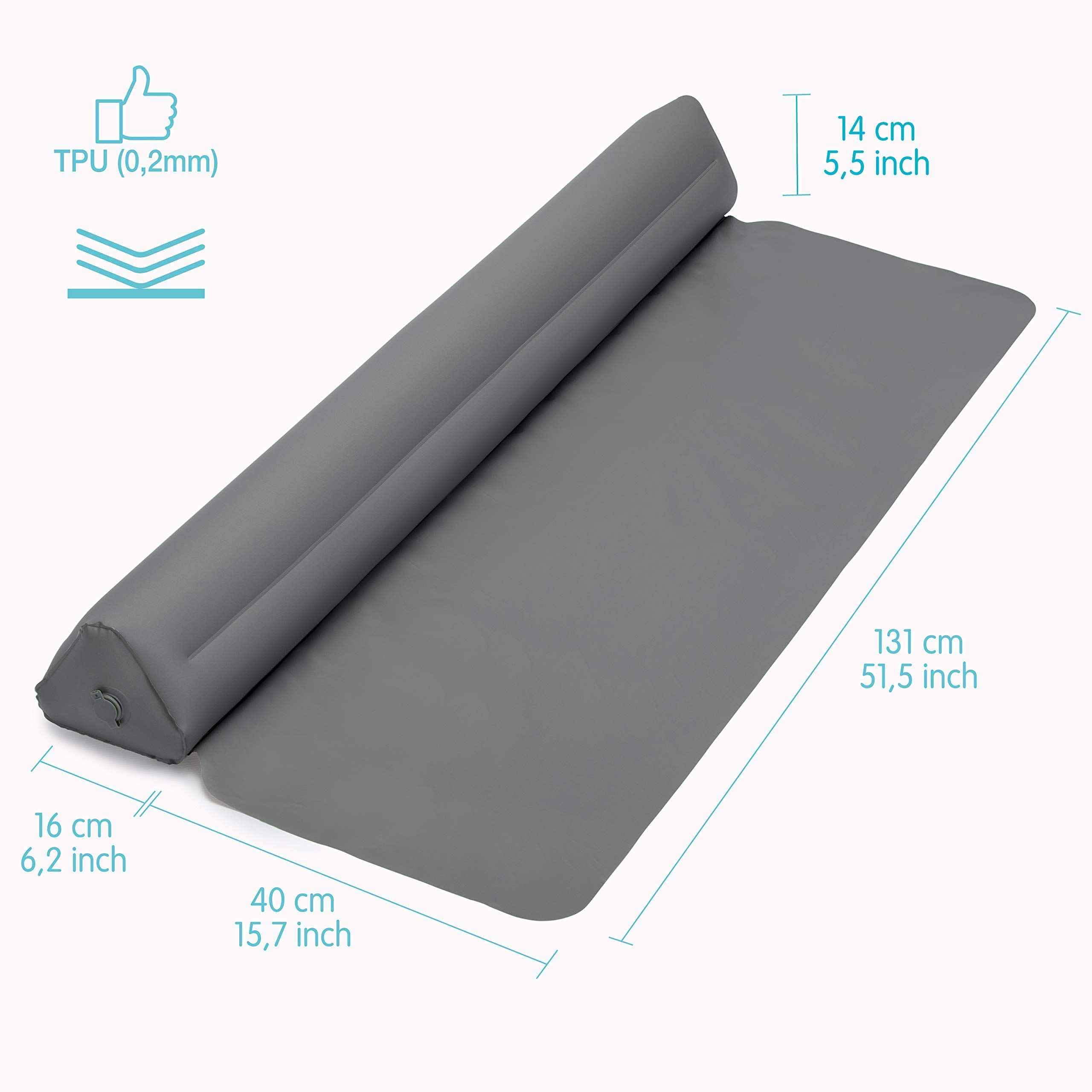 BANBALOO Inflatable Bed Bumper for Children Child Fall Protection