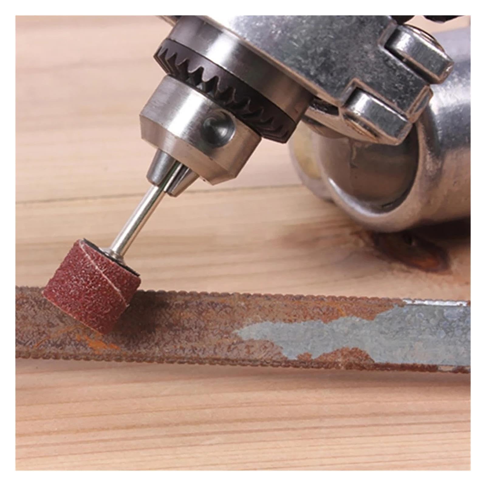 Schleiftrommel-Set, Hülsen mit Dornband for Rotationswerkzeug(132pcs)