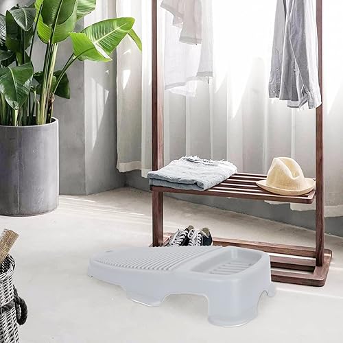 Miniatura 2 de Cabilock Tabla de lavado de herramientas, mini tabla de lavar de plástico para lavar a mano, tabla de lavar a mano, tabla de lavado para lavar a