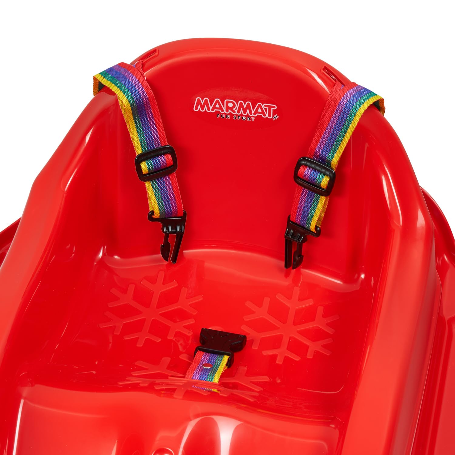 Tymar Luge pour bébé à partir de 1 an, luge pour bébé avec ceinture de sécurité