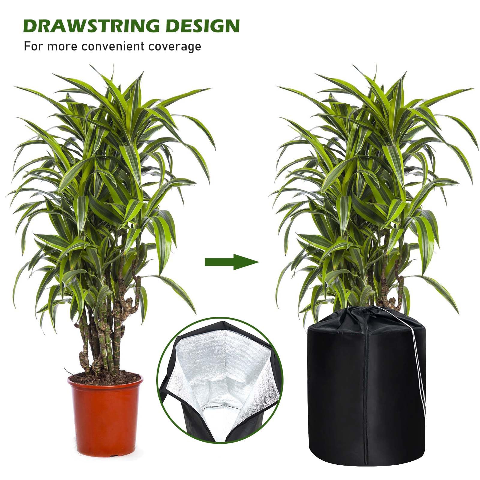 Oxford Cloth Plant Bag How To Protect Plants From Frost: Help Your ...