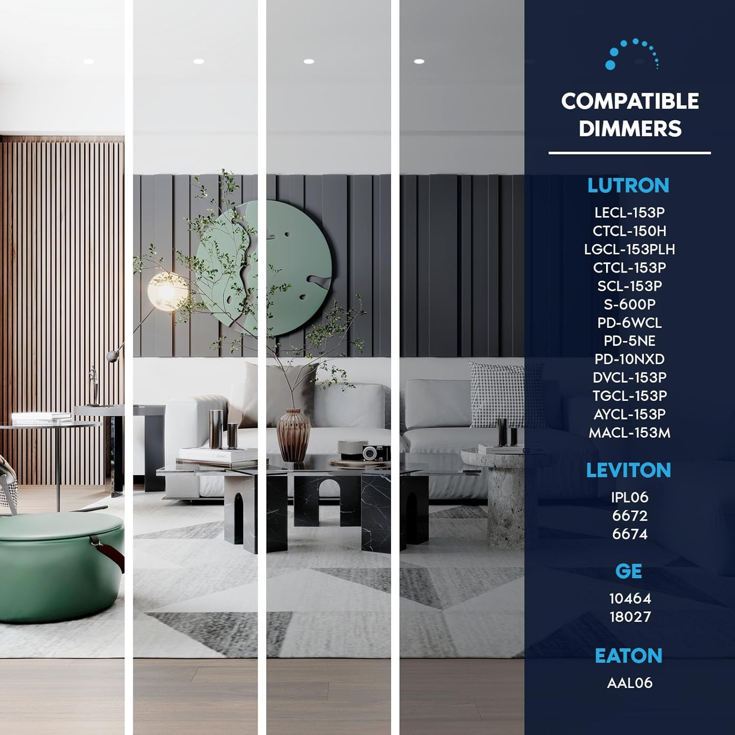 LUXRITE 3 Inch Trimless LED Recessed Light with Junction Box, 5CCT Selectable 2700K-5000K, 10W, 750LM, Dimmable, Wet & IC Rated, Canless Downlight, ETL Listed, New Construction and Remodel