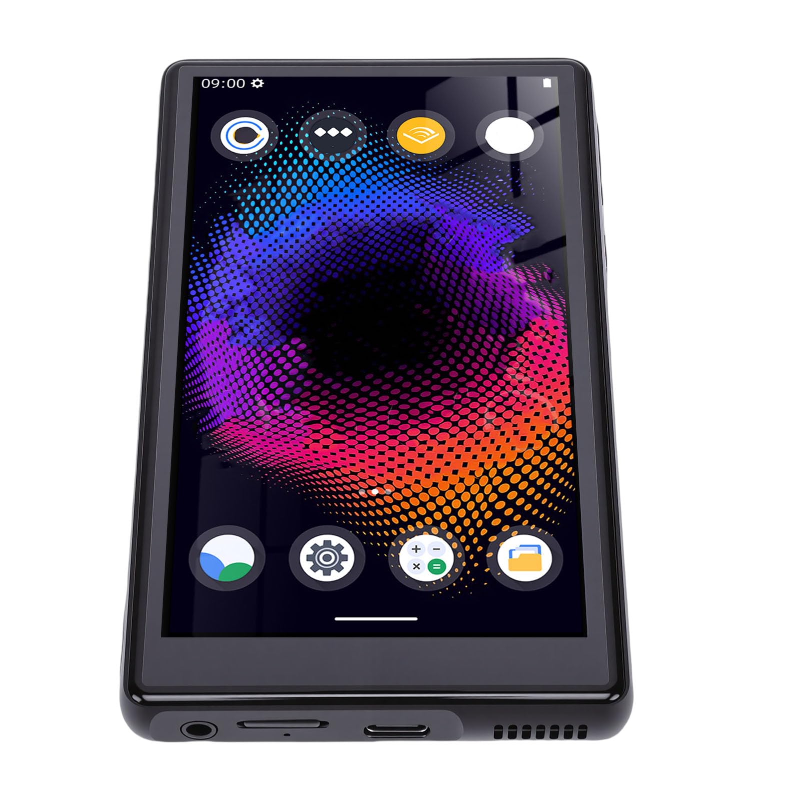 Greensen Reproductor de MP3 de 128 GB Bluetooth WiFi Reproductor de MP4 con Pantalla Táctil de 5,0 Pulgadas 11 HiFi Sonido sin Pérdidas 4 GB de RAM 2500 MAh para Niños Adultos Viajes Aprendizaje