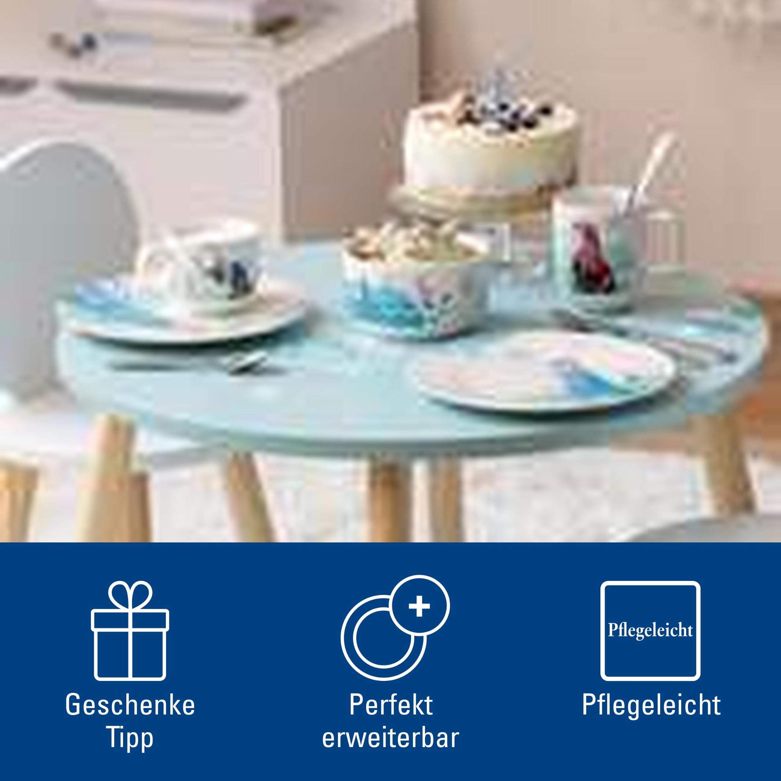 Villeroy & Boch - Disney Frozen Kindergeschirr Set 3tlg., Spülmaschinenfest, Mikrowellensicher, Geschirr für Kinder, Premium Porzellan