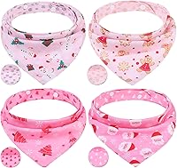 Vista 20 de PAWCHIE Pañuelos para Perros Pequeños Estilos Reversibles Bufanda Triangular para Mascotas Baberos - Ajustable con Dos Broches de Presión - Conjunto