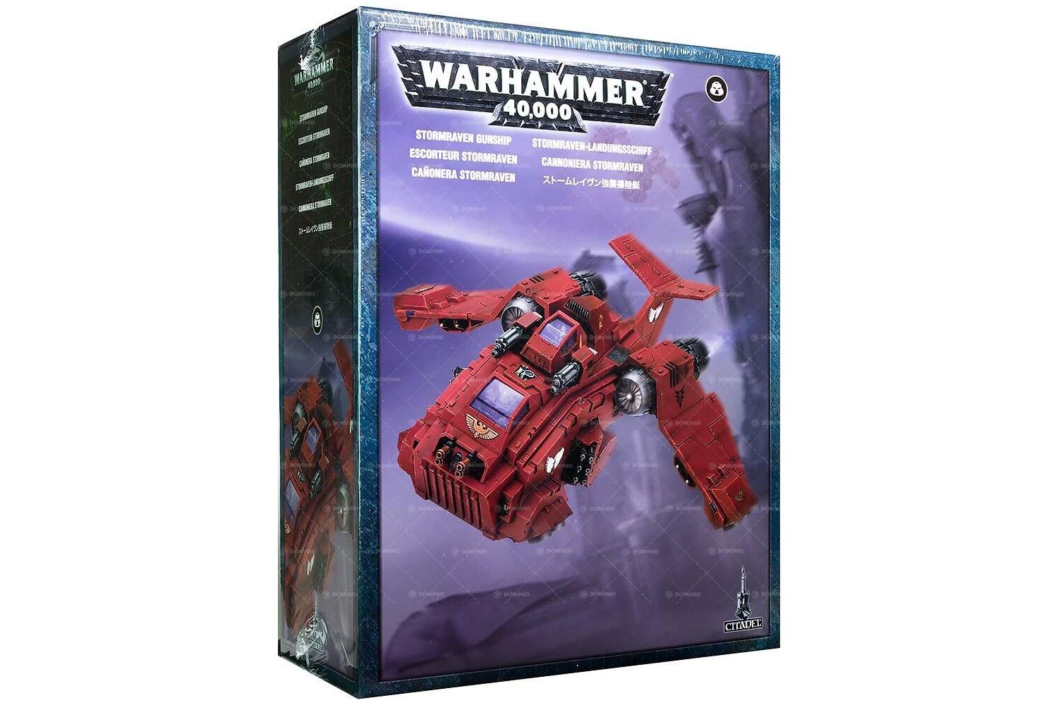 GAMES WORKSHOP 99120101088" Stormraven Gunship Tabletop and Miniature Game, Black