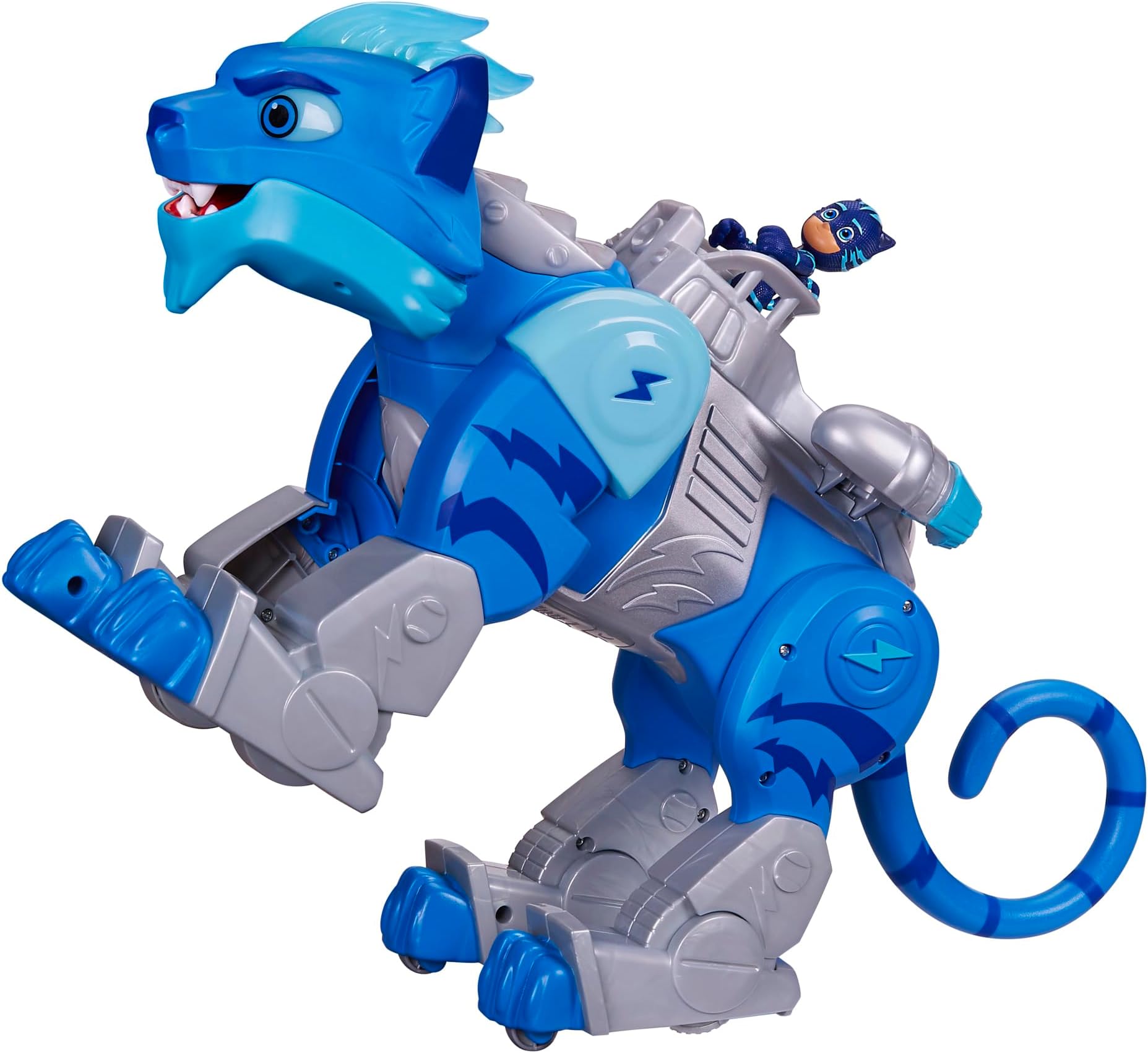 Hasbro Animal Power Charge and Roar Power Cat, Interactive Toys with 20+ Lights and Sounds, Preschool Toys, Superhero Toys for 3 Year Old Boys and Girls and Up