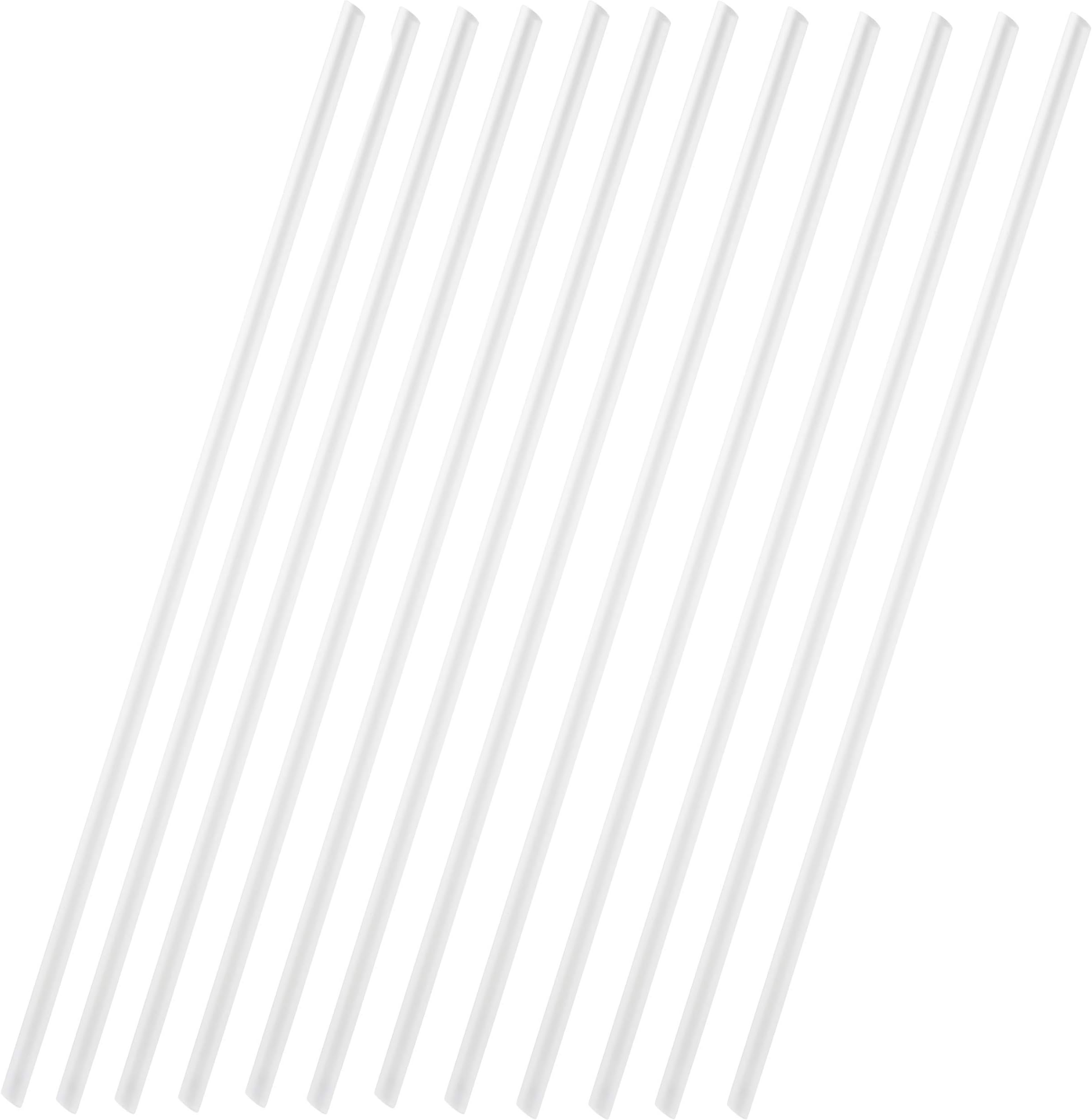 Rehabilitation Advantage 18 Inch Long Flexible Drinking Straws, 12 Count (Pack of 1)