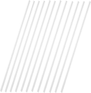 Rehabilitation Advantage 18 Inch Long Flexible Drinking Straws, 12 Count (Pack of 1)