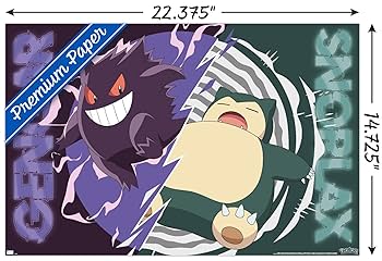 Amazon.co.jp: Trends International ポケモン - ゲンガーカビ
