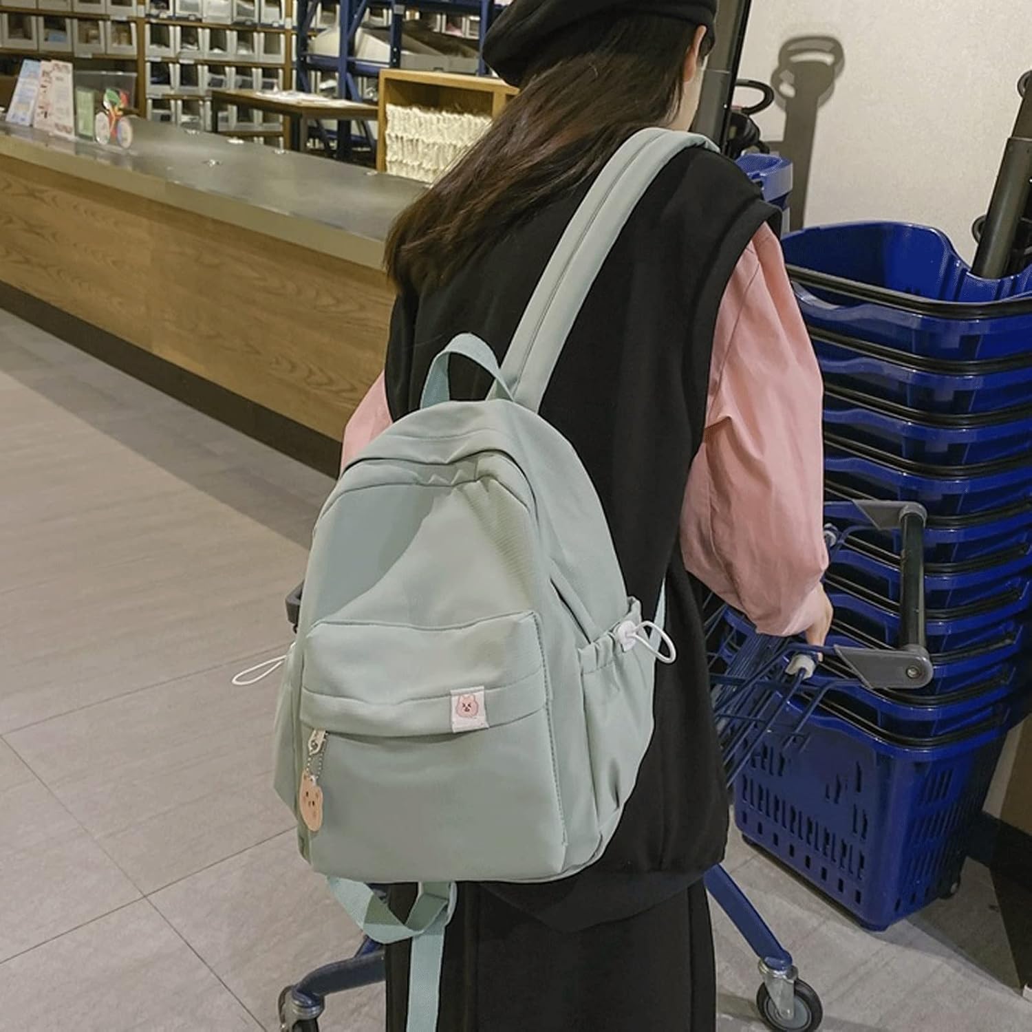 旅行バッグ レディース かわいい アウトドア カジュアル アーバン 防水 ナイロン レディース バックパック ノートパソコン スクー