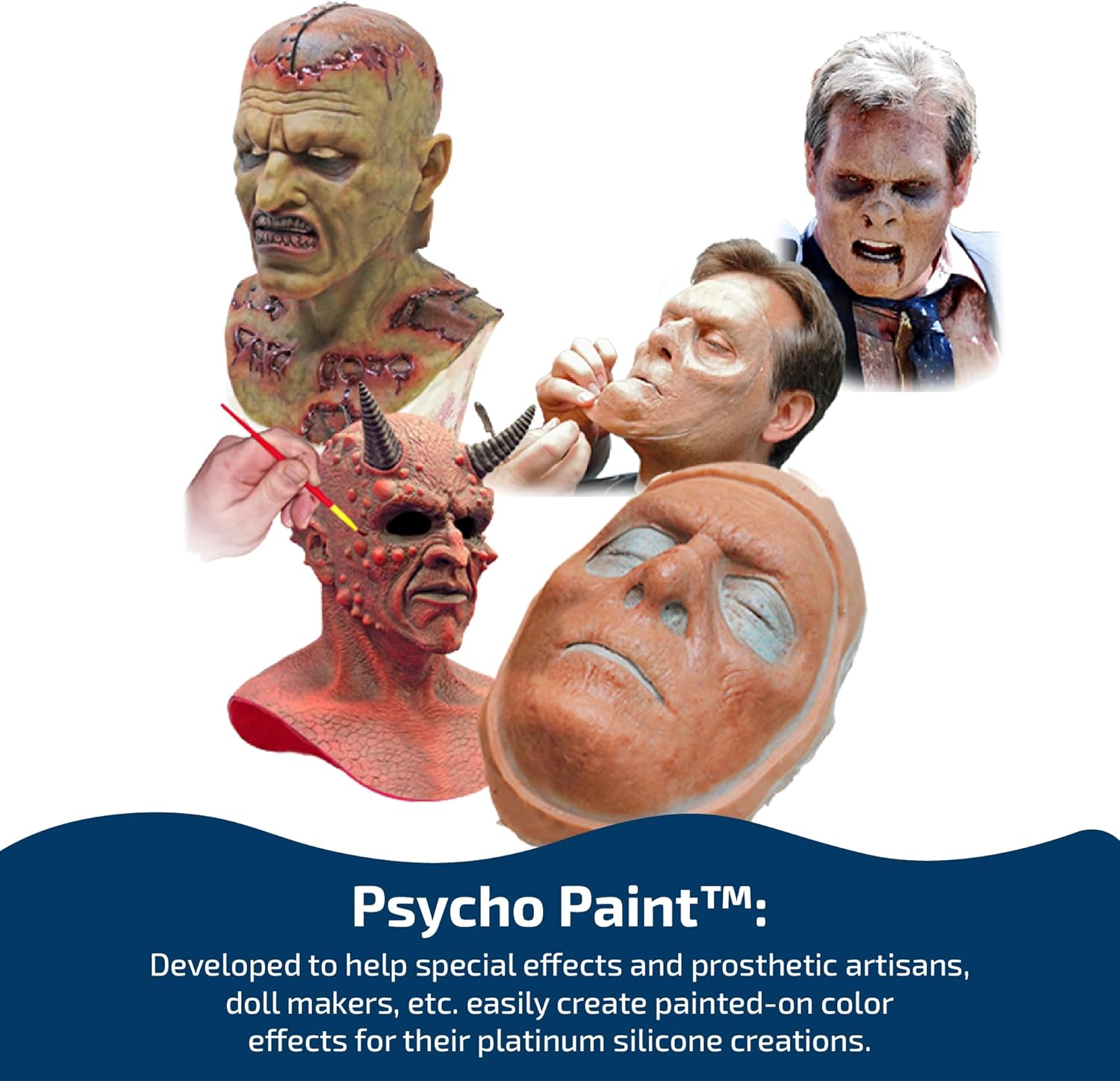 Psycho Paint - Platinum Silicone Paint Base - 8 Ounce Kit
