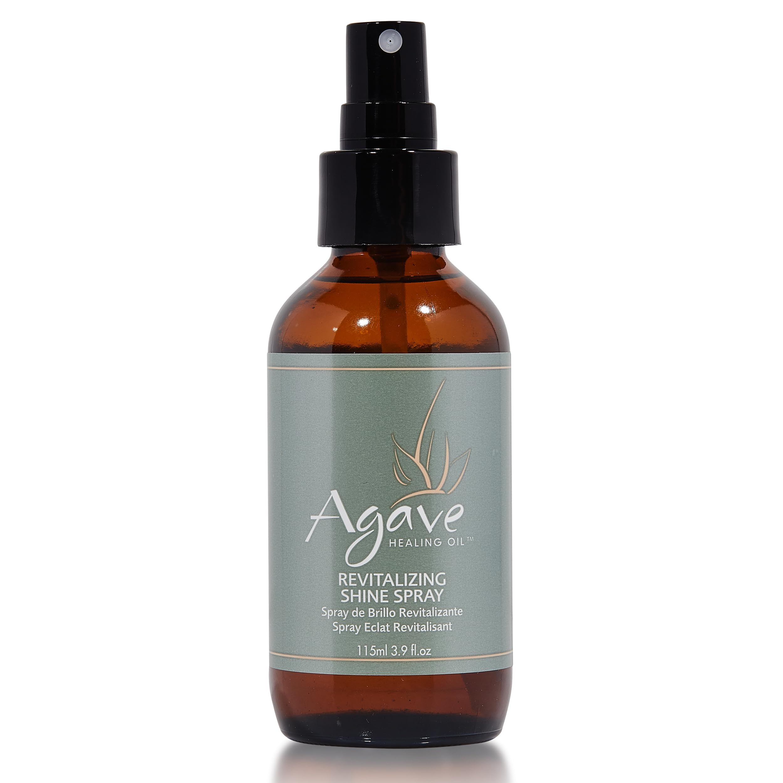 Agave Revitalizing Shine Spray Micro Mist for Instant Gloss & Frizz Control 3.9 fl oz