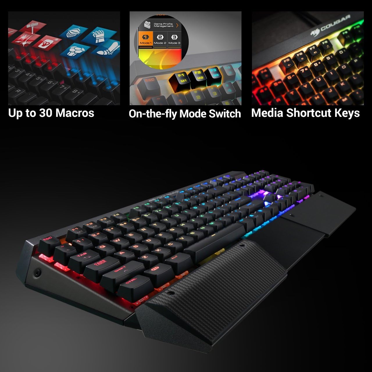 Best Deal Cheap 🛒 Cougar ATTACKX3RGB3IG Cherry MX Switch Gaming Keyboard (Cherry MX Blue) Best Seller Cougar ATTACKX3RGB3IG Cherry MX Switch Gaming Keyboard (Cherry MX Blue)