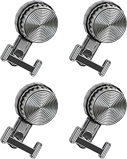 Set of 4 Reusable Suction Hook Easy Setups Without Tool Needed Portable Accessory for Temporary Storage Wall Hook