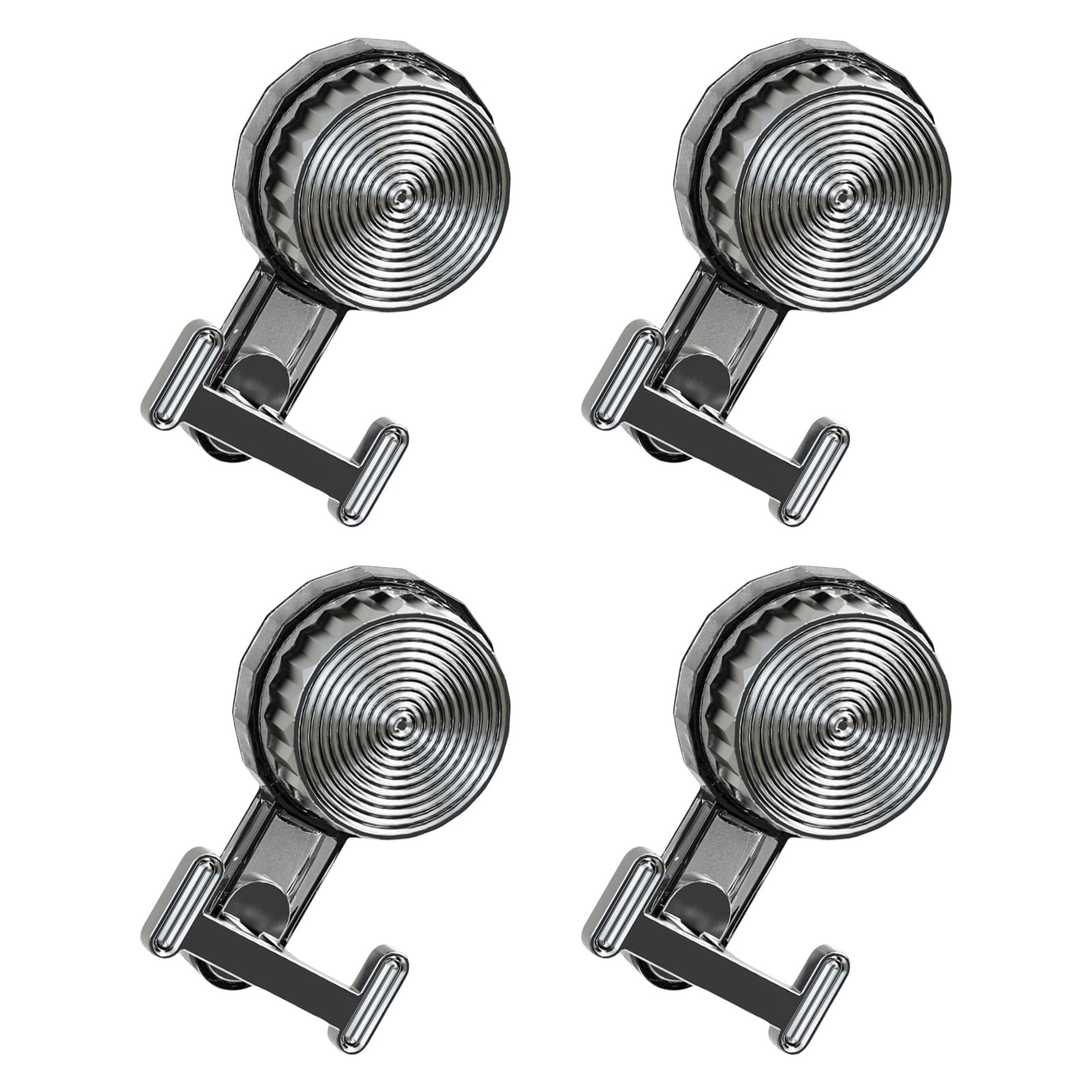 Jazuaiao Of 4 Suction Hook Easy Setups Without Tool Needed Portable Accessory for Temporary Storage Solution Space Saving Storage Hook