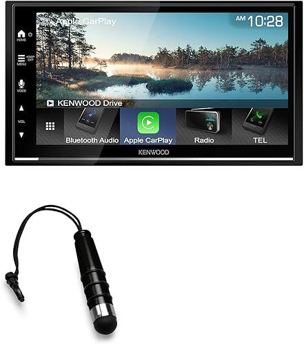 BoxWave - Lápiz capacitivo compatible con Kenwood DMX8709S, lápiz capacitivo, punta de goma pequeña para Kenwood DMX8709S, color negro azabache