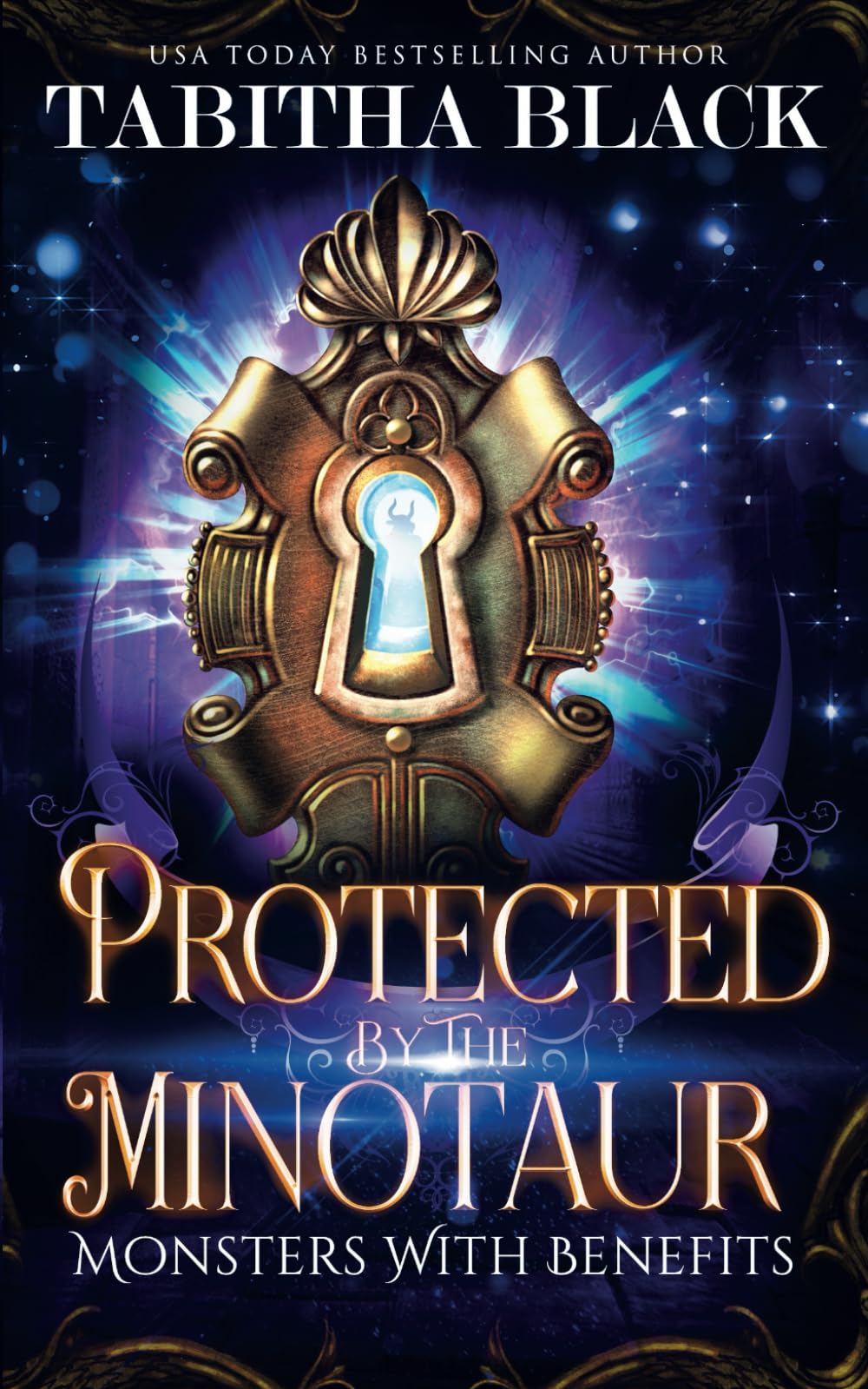 Protected by the Minotaur: A Monster Fantasy Romance (Monsters With Benefits)