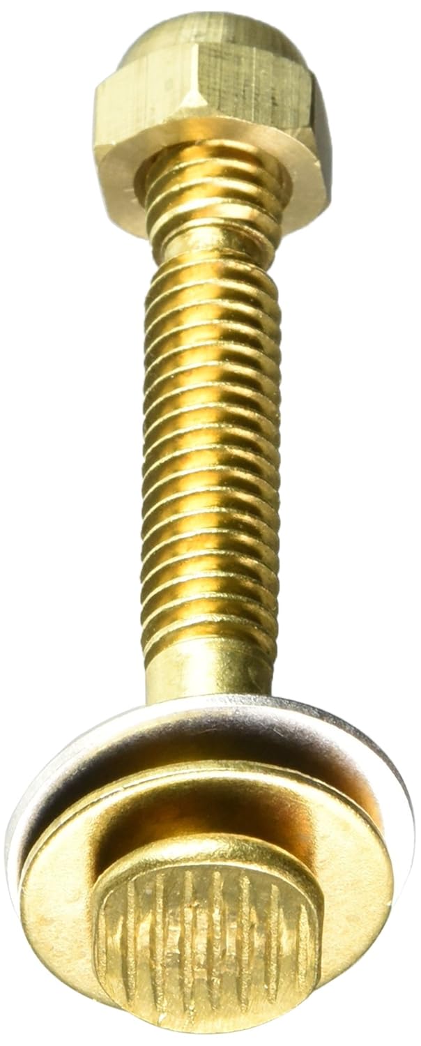 Proplus 191108 Toilet Bolts Brass Johnni Bolt, 5/16" x 21/4" 191108
