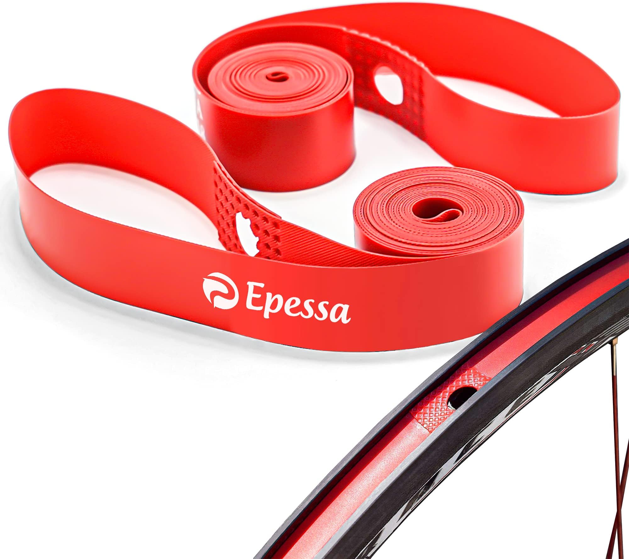Bike Bicycle Rim Strip Rim Tape Fits Size 12" 14",16",20",24" 26", 27.5", 700C-A Pair