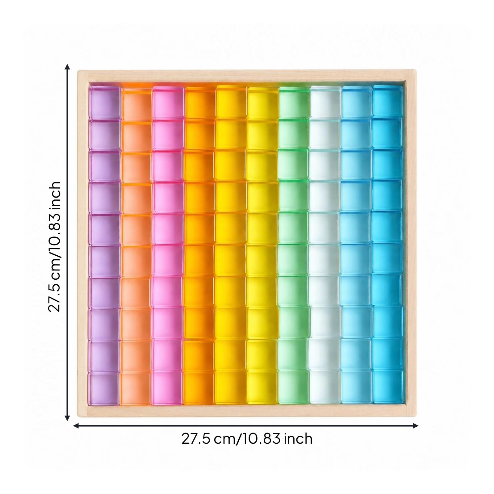 predolo 100 Piezas Bloques con Banja Luminosos, Style to 3