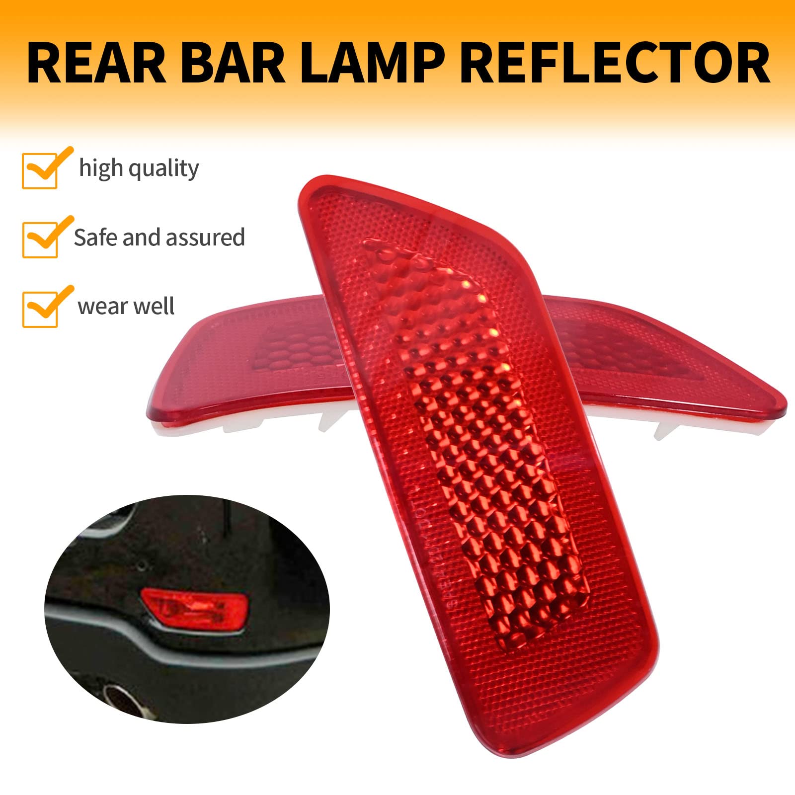 Car Right Rear Bumper Reflector For Jeep Grand Cherokee/ Compass 2011 2016 57010720ac