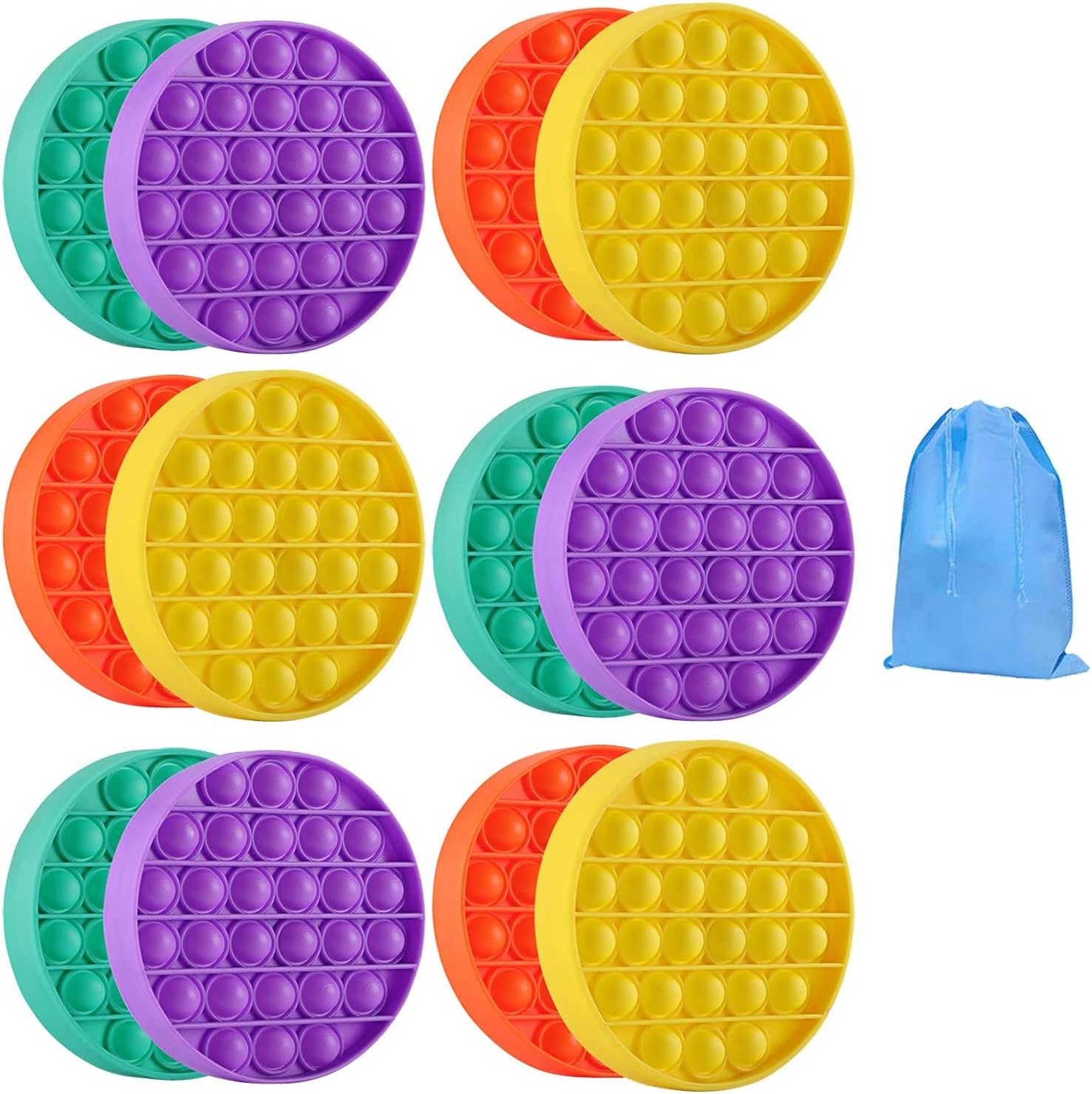 12pcs Online Shopping Push Bubble Fidget Toys Durable Toy Stress For Reli Autism 12pcs Online Shopping Push Bubble Fidget Toys Durable Toy Stress For Reli Autism